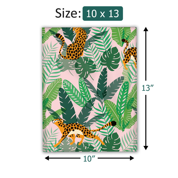 10x13 Cheetahs Poly Mailers – Shipping Bags for Small Business