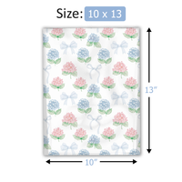 10x13 Hydrangeas Designer Poly Mailers Shipping Envelopes Premium Printed Bags