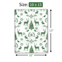 10x13 Winter Deer Poly Mailers – Shipping Bags for Small Business