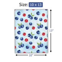 10x13 Summer Berries Poly Mailers – Shipping Bags for Small Business