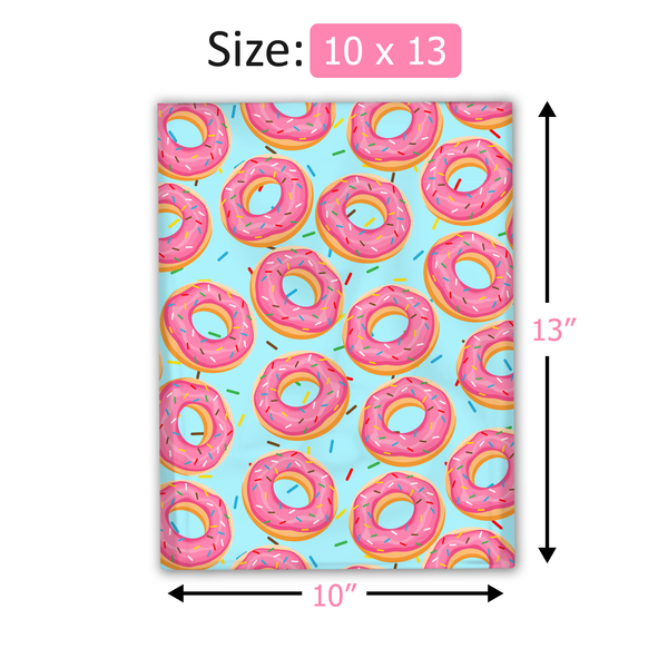 10x13 Extra Thick Heavy Duty Donut Poly Mailers – Shipping Bags for Small Business
