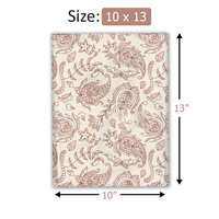 10x13 Pink Paisley Poly Mailers – Shipping Bags for Small Business