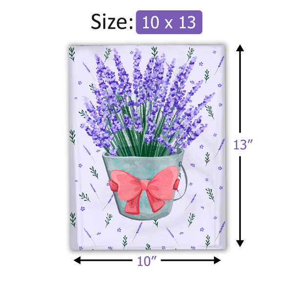 10x13 Lavender Poly Mailers – Shipping Bags for Small Business