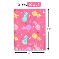 10x13 Pink Pineapple Poly Mailers – Shipping Bags for Small Business