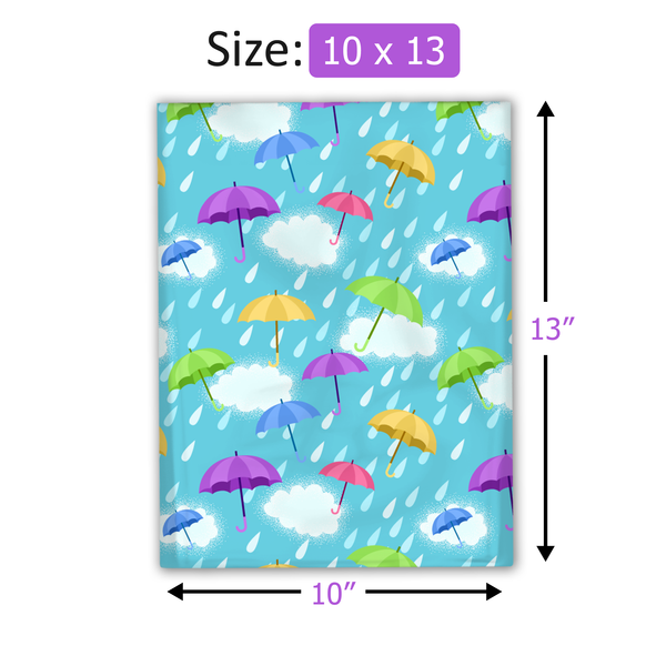 10x13 Umbrellas Poly Mailers – Shipping Bags for Small Business