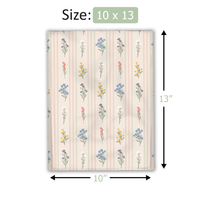 10x13 Striped Florals Poly Mailers – Shipping Bags for Small Business