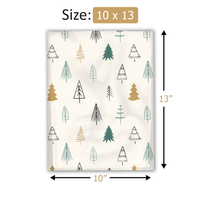 10x13 Fir Trees Poly Mailers – Shipping Bags for Small Business