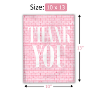 10x13 Pink Bricks Poly Mailers – Shipping Bags for Small Business