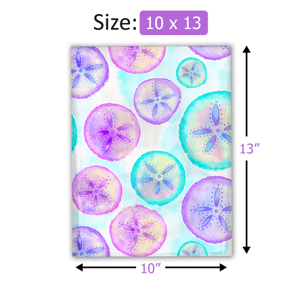 10x13 Sand Dollar Poly Mailers – Shipping Bags for Small Business