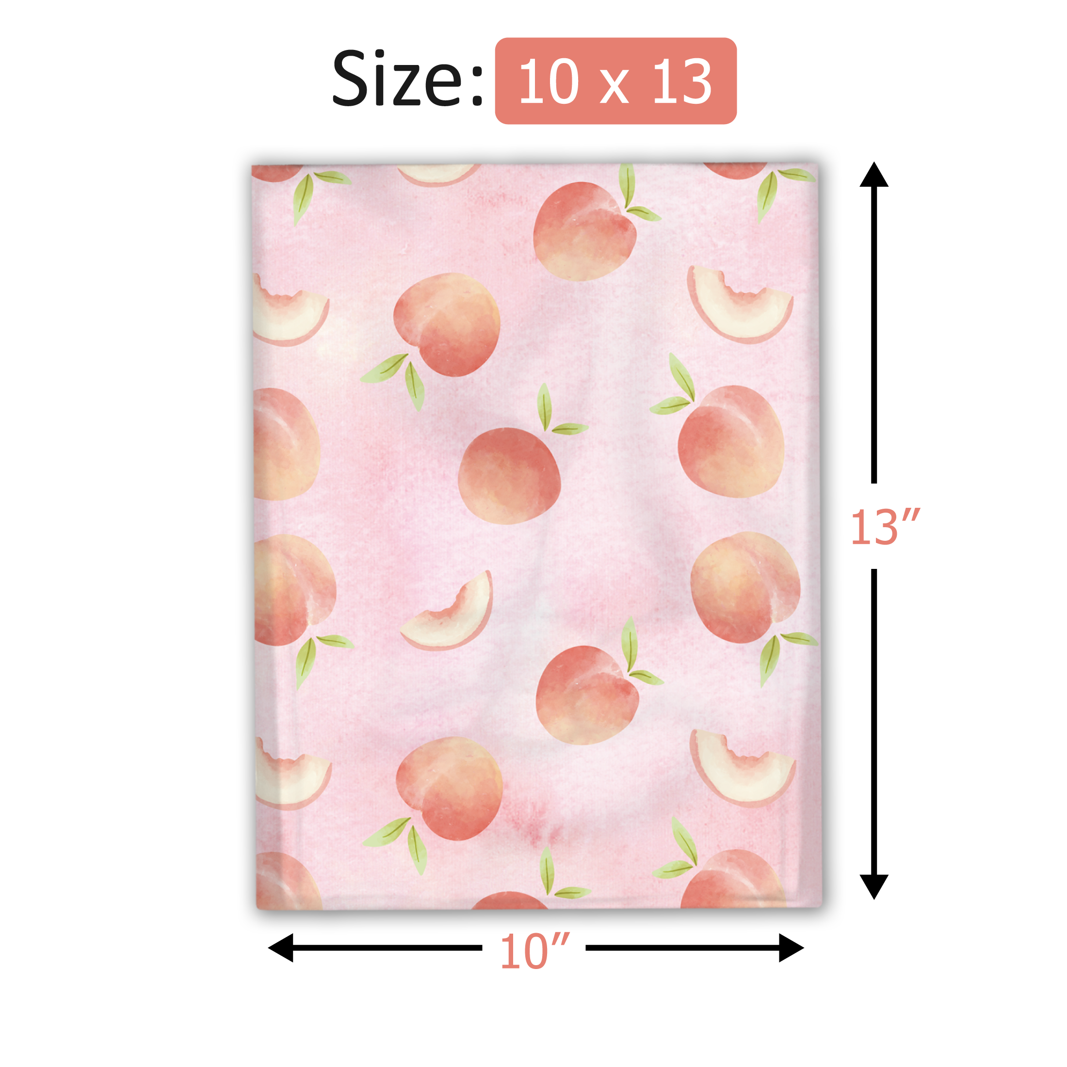 10x13 Peach Poly Mailers – Shipping Bags for Small Business