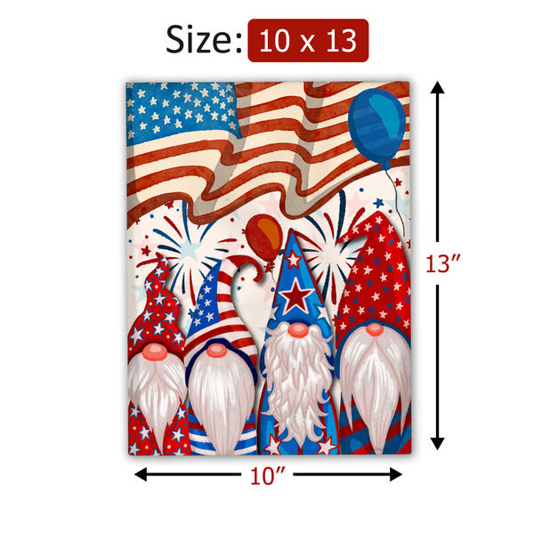 10x13 Patriotic Gnomes Poly Mailers – Shipping Bags for Small Business