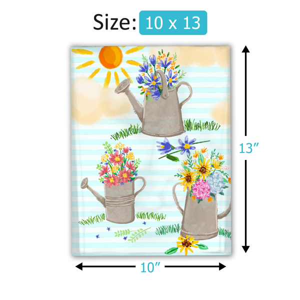 10x13 Watering Can Poly Mailers – Shipping Bags for Small Business