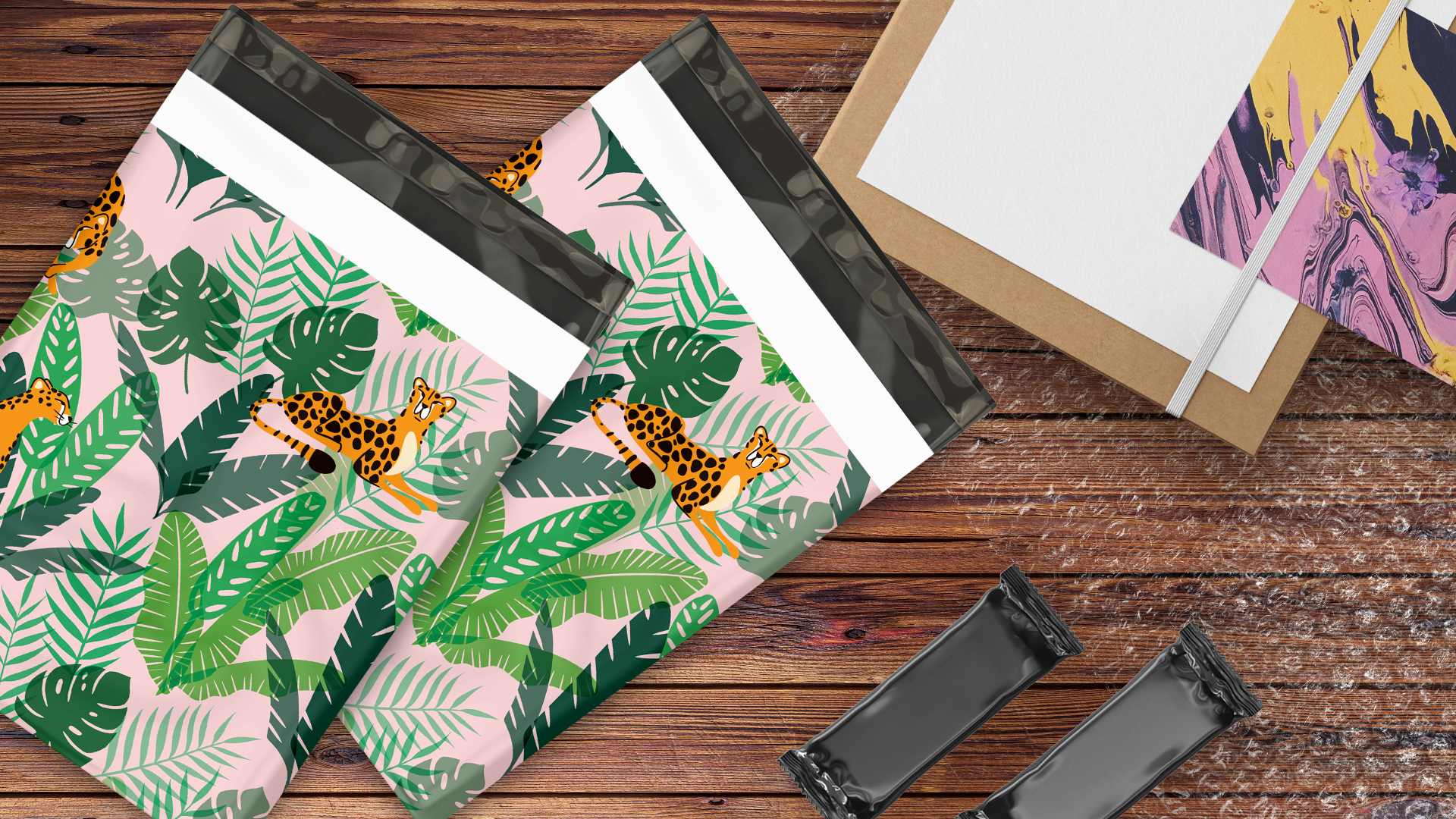 10x13 Cheetahs Poly Mailers – Shipping Bags for Small Business