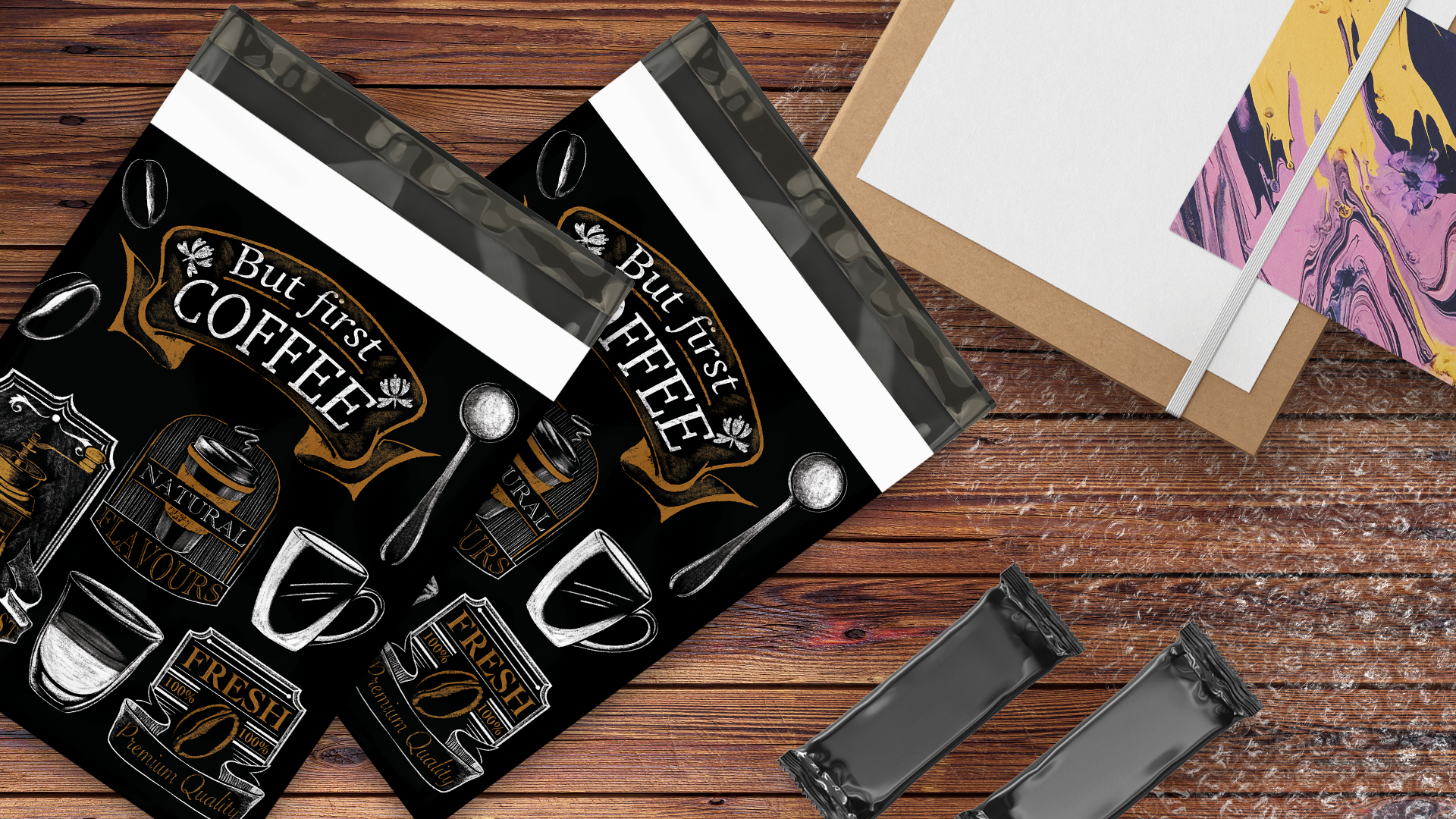10x13 Coffee Shop Poly Mailers – Shipping Bags for Small Business