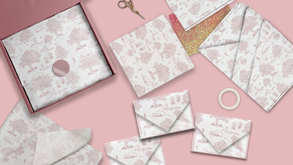 Pink Toile 20x30 Tissue Paper – Gift Wrapping & Boutique Packaging
