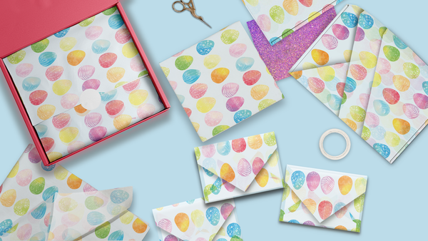 Easter Egg 20x30 Tissue Paper – Gift Wrapping & Boutique Packaging
