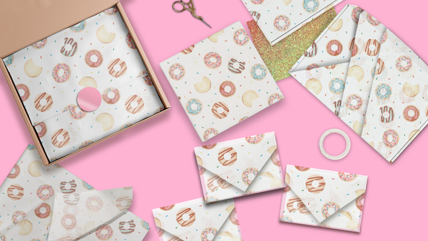 Donut 20x30 Tissue Paper – Gift Wrapping & Boutique Packaging