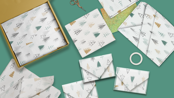 Fir Trees 20x30 Tissue Paper – Gift Wrapping & Boutique Packaging