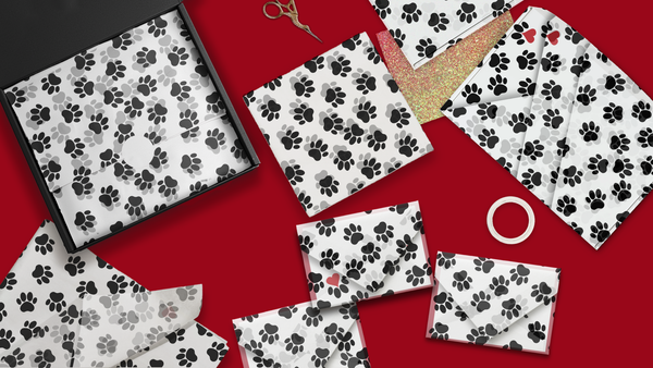 Paws 20x30 Tissue Paper – Gift Wrapping & Boutique Packaging