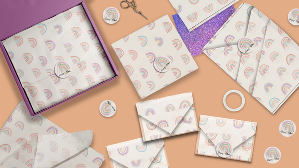 Rainbow 20x30 Tissue Paper – Gift Wrapping & Boutique Packaging