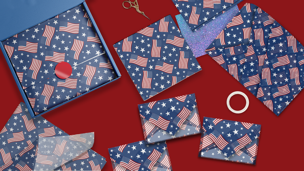 American Flag 20x30 Tissue Paper – Gift Wrapping & Boutique Packaging