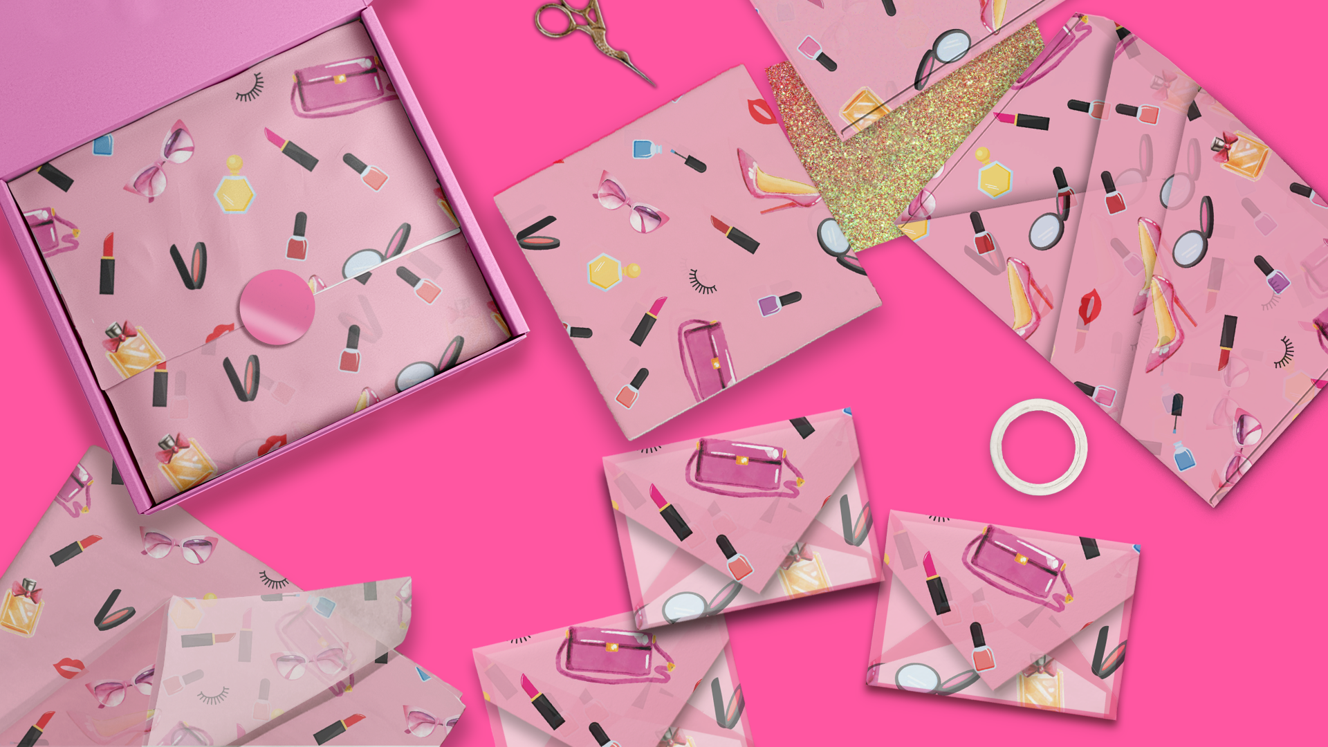 Makeup Fashion 20x30 Tissue Paper – Gift Wrapping & Boutique Packaging