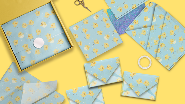 Easter Chicks 20x30 Tissue Paper – Gift Wrapping & Boutique Packaging