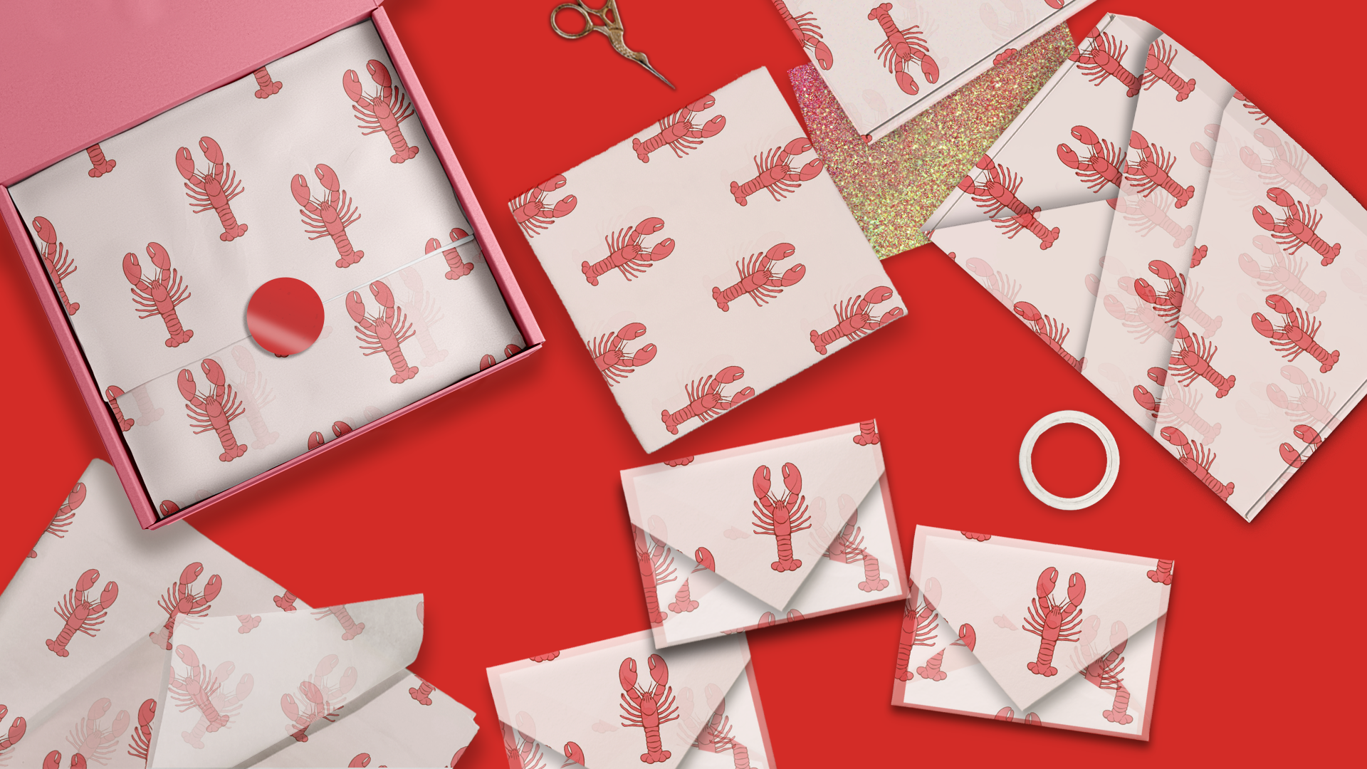 Lobsters 20x30 Tissue Paper – Gift Wrapping & Boutique Packaging