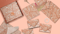 Orange Pumpkin Paisley 20x30 Tissue Paper – Gift Wrapping & Boutique Packaging