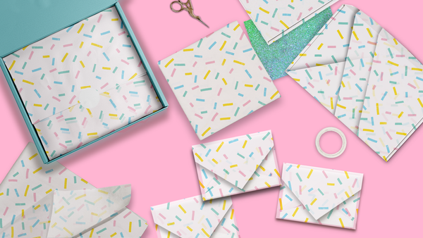 Confetti 20x30 Tissue Paper – Gift Wrapping & Boutique Packaging
