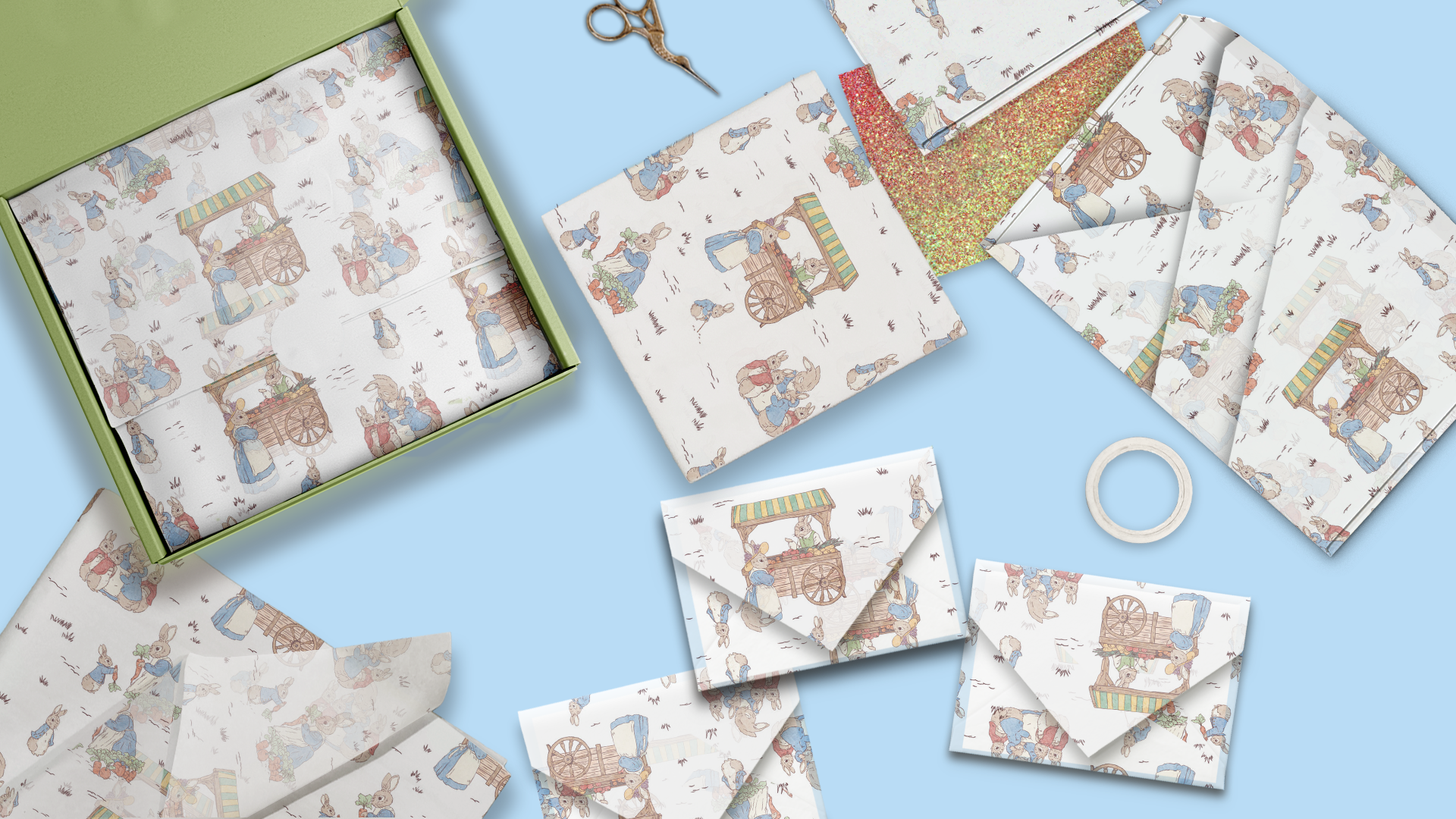 Peter Rabbit 20x30 Tissue Paper – Gift Wrapping & Boutique Packaging