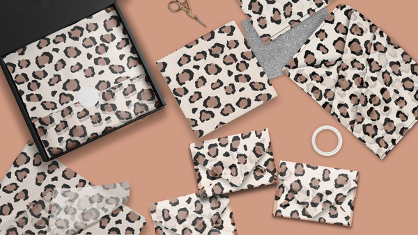 Leopard Print 20x30 Tissue Paper – Gift Wrapping & Boutique Packaging