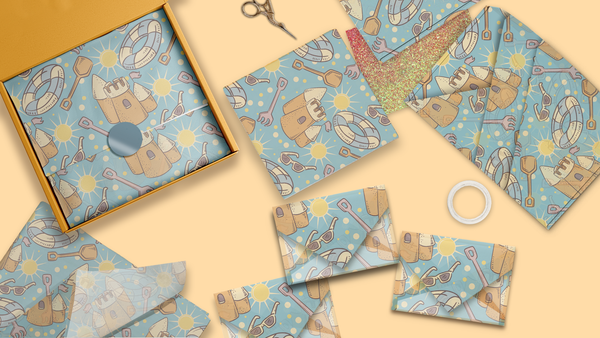 Beach Fun 20x30 Tissue Paper – Gift Wrapping & Boutique Packaging