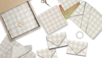 Beige Gingham 20x30 Tissue Paper – Gift Wrapping & Boutique Packaging