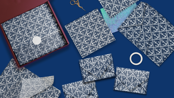Nautical 20x30 Tissue Paper – Gift Wrapping & Boutique Packaging