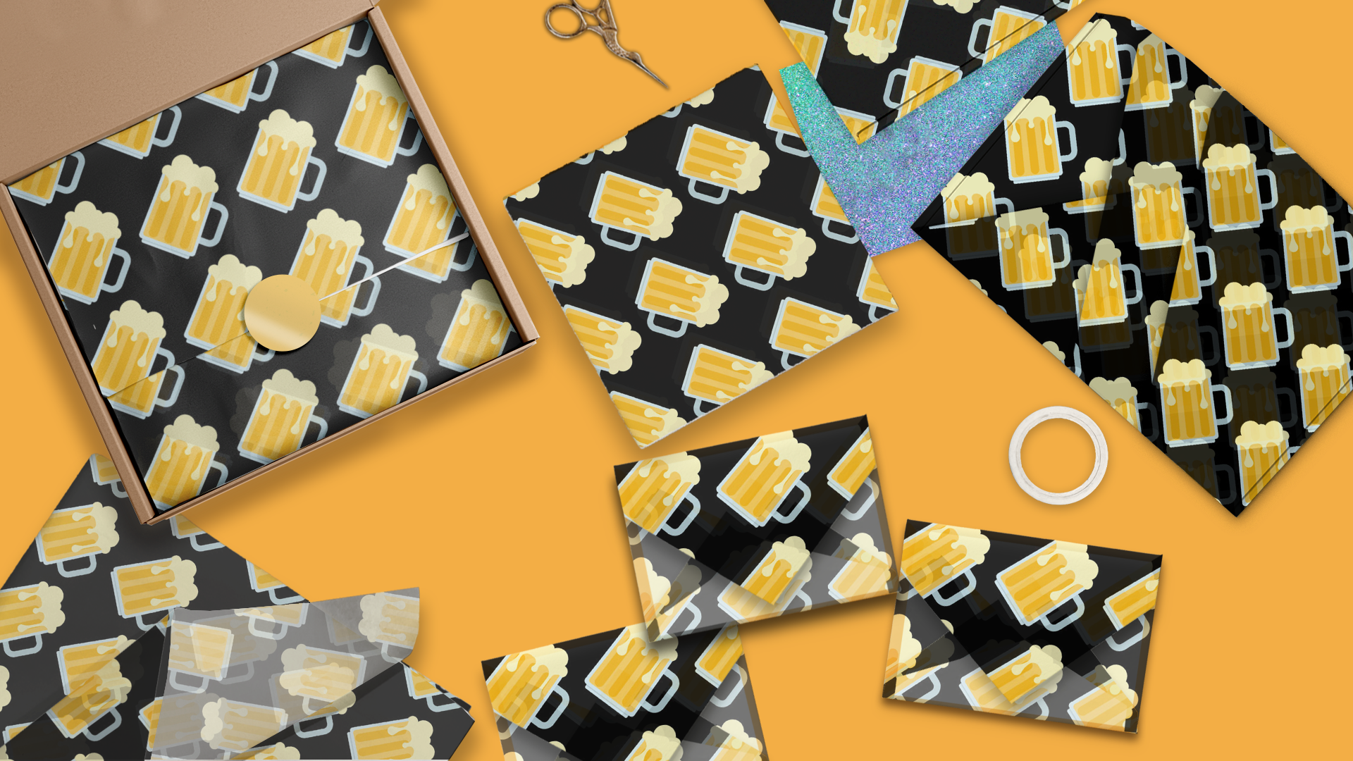 Beer 20x30 Tissue Paper – Gift Wrapping & Boutique Packaging