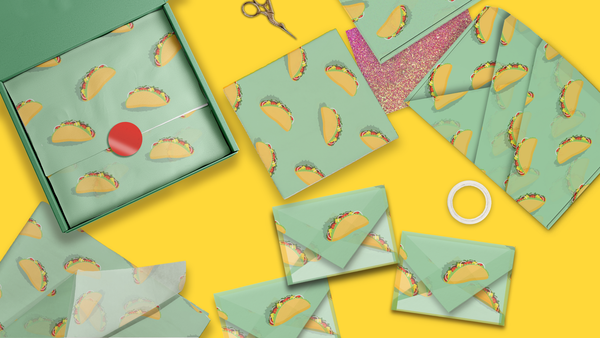 Tacos 20x30 Tissue Paper – Gift Wrapping & Boutique Packaging