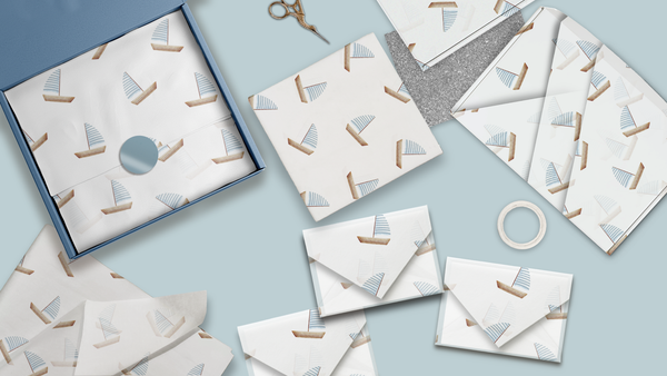 Sailboats 20x30 Tissue Paper – Gift Wrapping & Boutique Packaging