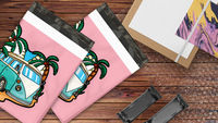 10x13 Summer Daze Poly Mailers – Shipping Bags for Small Business