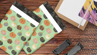12x15 Pumpkin Patch Poly Mailers – Shipping Bags for Small Business