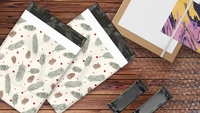 10x13 Pinecones Poly Mailers – Shipping Bags for Small Business