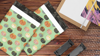 10x13 Pumpkin Patch Poly Mailers – Shipping Bags for Small Business