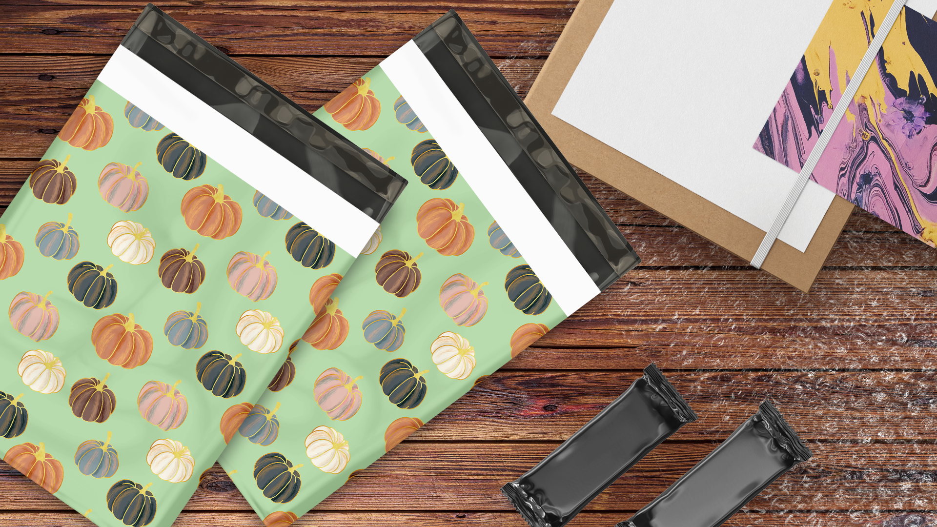 10x13 Pumpkin Patch Poly Mailers – Shipping Bags for Small Business
