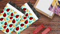 10x13 Ladybug Poly Mailers – Shipping Bags for Small Business