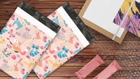 10x13 Woodland Critters Poly Mailers – Shipping Bags for Small Business