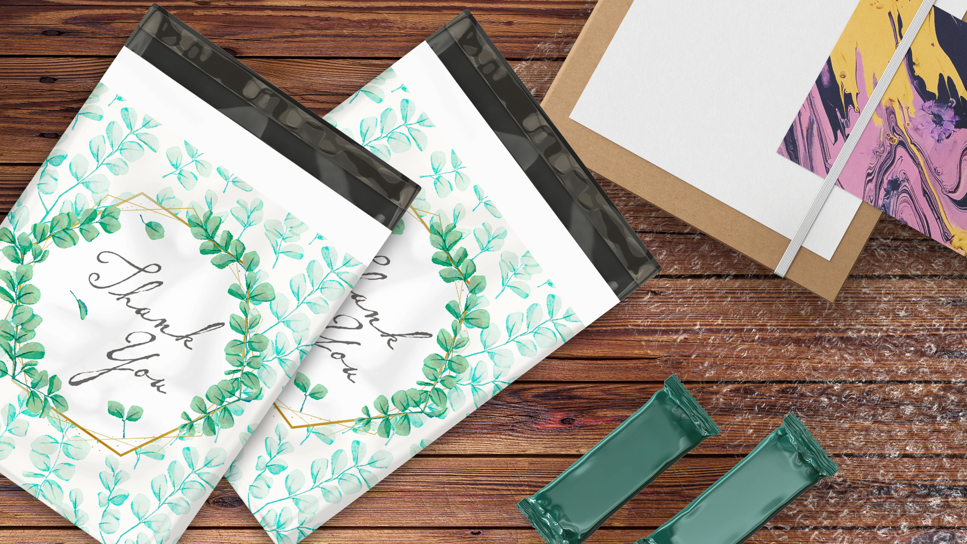 10x13 Eucalyptus Poly Mailers – Shipping Bags for Small Business