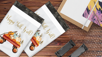 10x13 Hello Fall Poly Mailers – Shipping Bags for Small Business