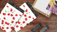 10x13 Cherries Poly Mailers – Shipping Bags for Small Business