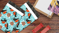 10x13 Birds & Berries Poly Mailers – Shipping Bags for Small Business