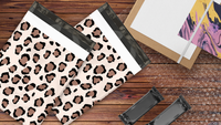 12x15 Leopard Print Poly Mailers – Shipping Bags for Small Business